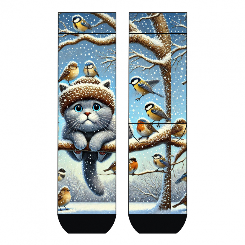 Cool 7 - Unisex One Size (36/41) - Print Socken - Runddruck Motiv: C5530